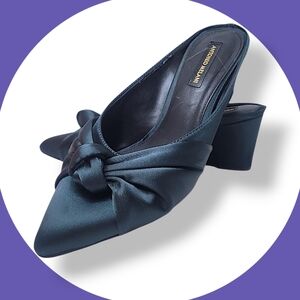 Antonio Melani Teal Kitten Wedge